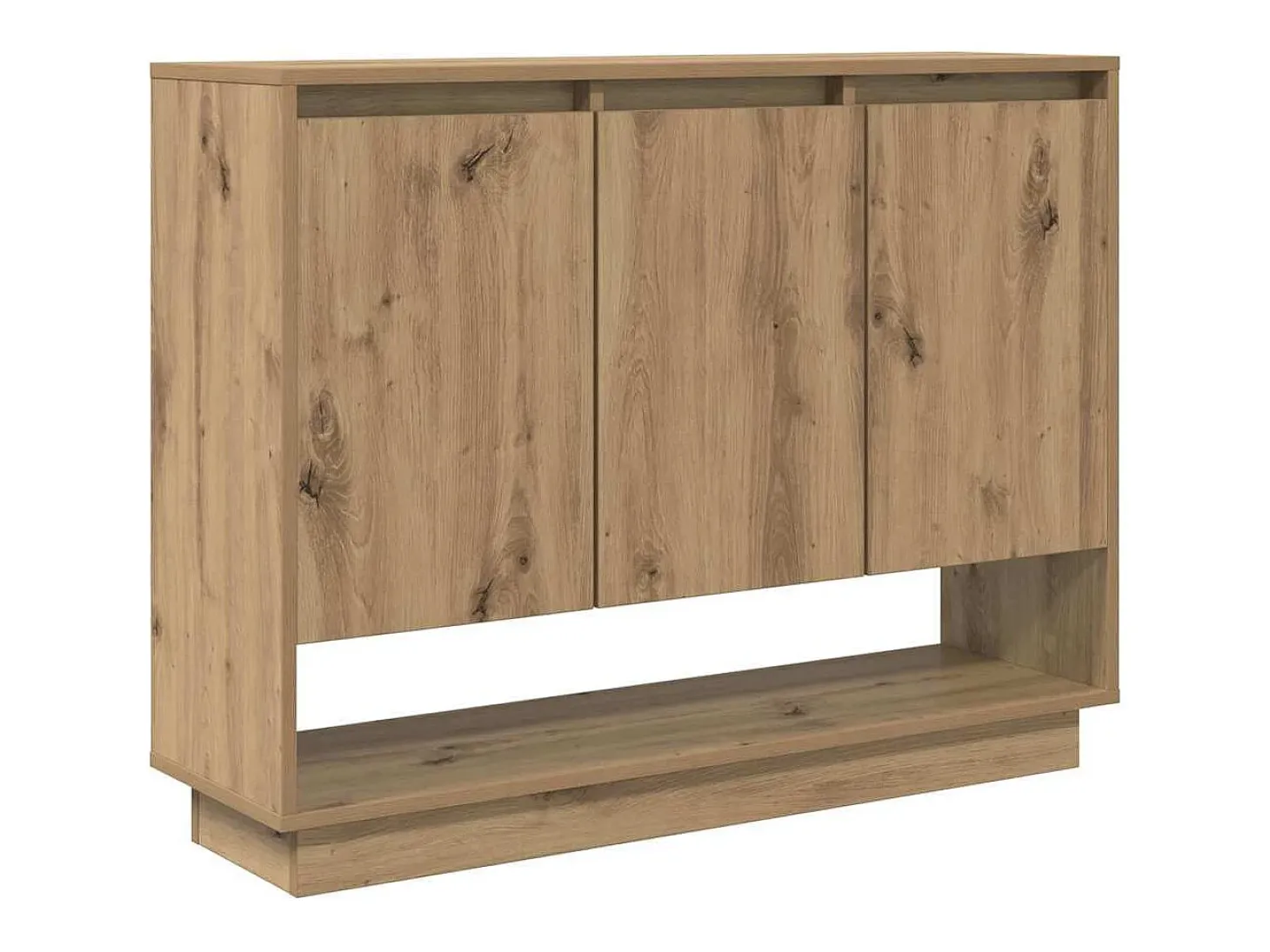 Vitrina Roble artisan 97 x 29 x 75 cm Madera contrachapada