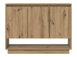 Vitrina Roble artisan 97 x 29 x 75 cm Madera contrachapada