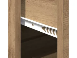 Vitrina Roble artisan 60 x 31 x 84 cm Madera contrachapada
