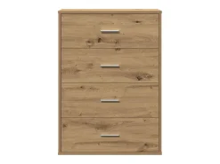 Vitrina Roble artisan 60 x 31 x 84 cm Madera contrachapada
