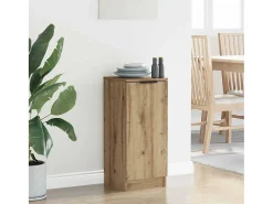Vitrina Roble artisan 30 x 30 x 70 cm Madera contrachapada