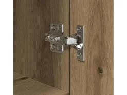 Vitrina Roble artisan 30 x 30 x 70 cm Madera contrachapada