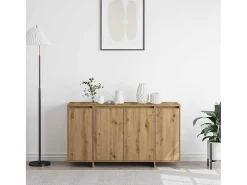 Vitrina Roble artisan 135 x 41 x 69 cm Madera contrachapada