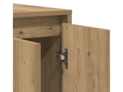 Vitrina Roble artisan 135 x 41 x 69 cm Madera contrachapada