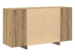 Vitrina Roble artisan 135 x 41 x 69 cm Madera contrachapada