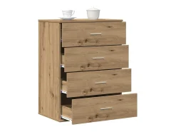 Vitrina Roble artisan 60 x 39 x 80 cm Madera contrachapada