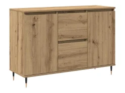 Vitrina Roble artisan 101.5 x 35 x 70 cm Madera contrachapada