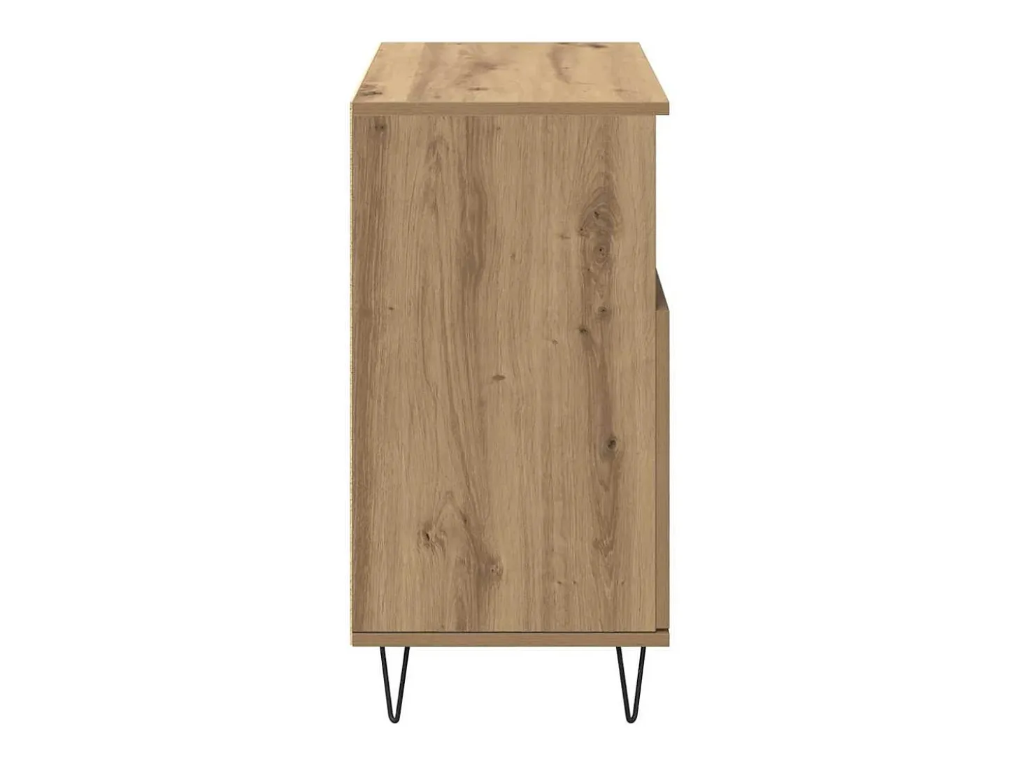 Vitrina Roble artisan 60 x 35 x 70 cm Madera contrachapada