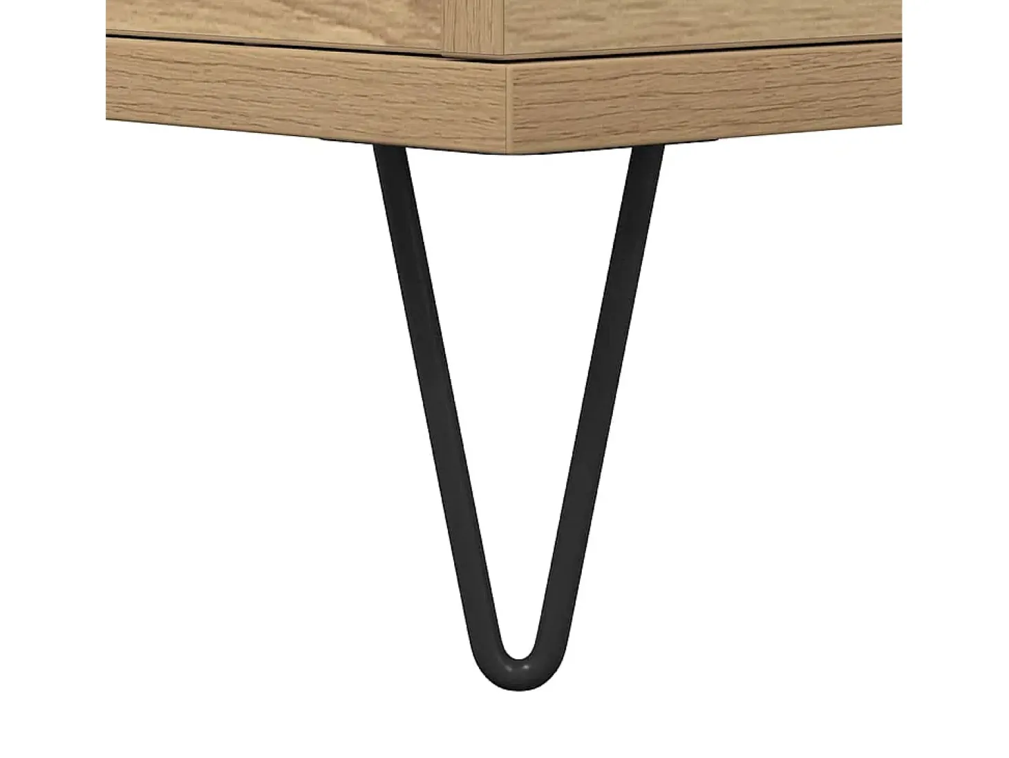 Vitrina Roble artisan 60 x 35 x 70 cm Madera contrachapada