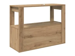 Vitrina Roble artisan 80 x 30 x 60 cm Madera contrachapada