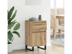 Vitrina Roble artisan 35 x 40 x 70 cm Madera contrachapada