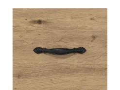Vitrina Roble artisan 34 x 34.5 x 90 cm Madera contrachapada