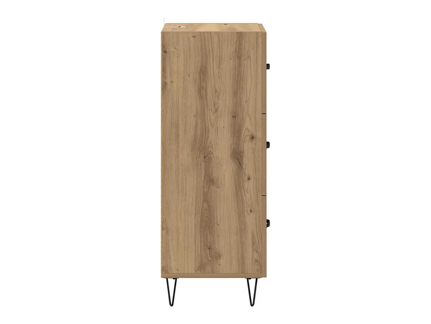 Vitrina Roble artisan 34 x 34.5 x 90 cm Madera contrachapada