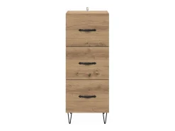Vitrina Roble artisan 34 x 34.5 x 90 cm Madera contrachapada