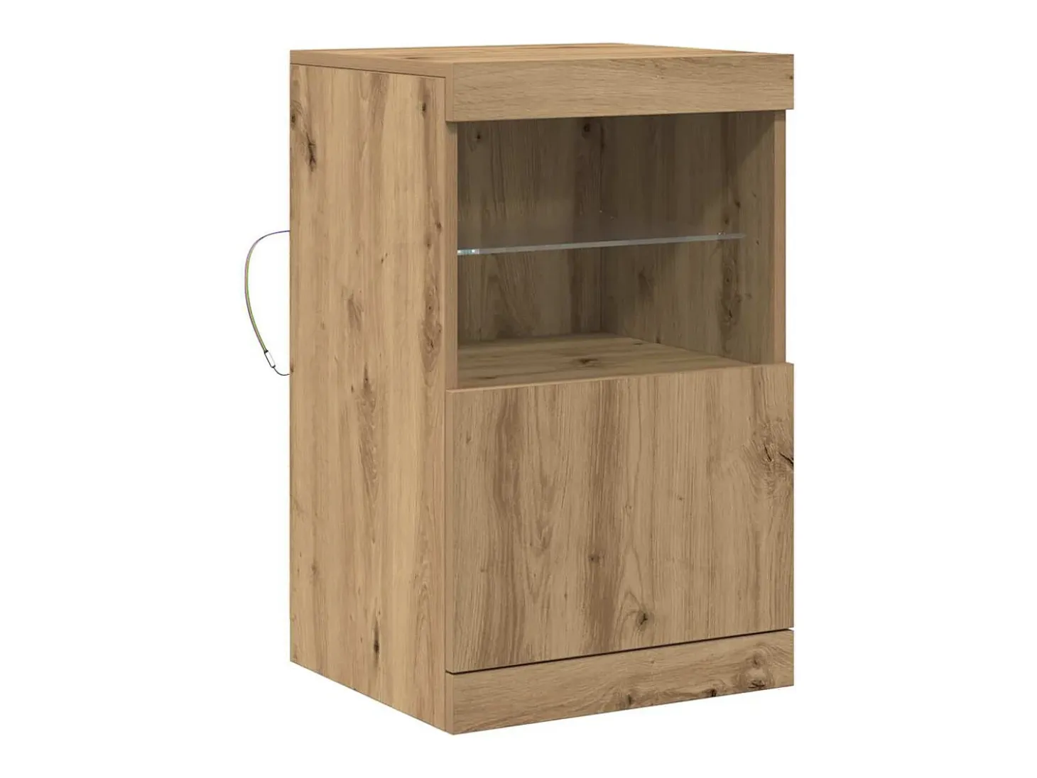 Vitrina Roble artisan 41 x 37 x 67 cm Madera contrachapada