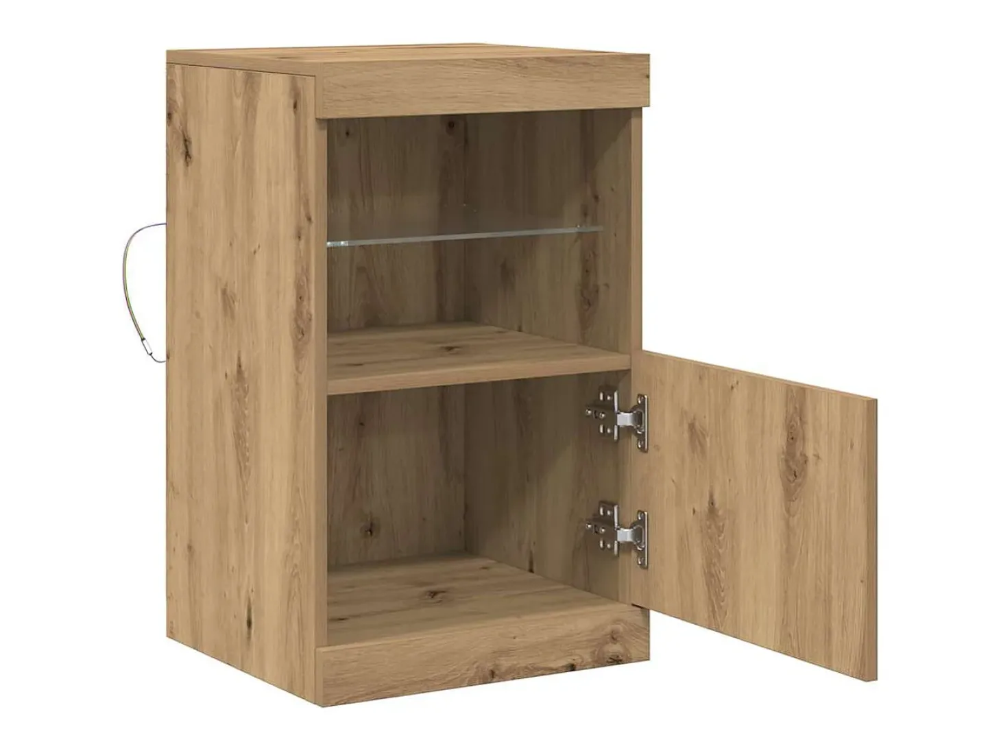 Vitrina Roble artisan 41 x 37 x 67 cm Madera contrachapada