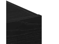 Vitrina Roble negro 50 x 42.5 x 93 cm Madera contrachapada