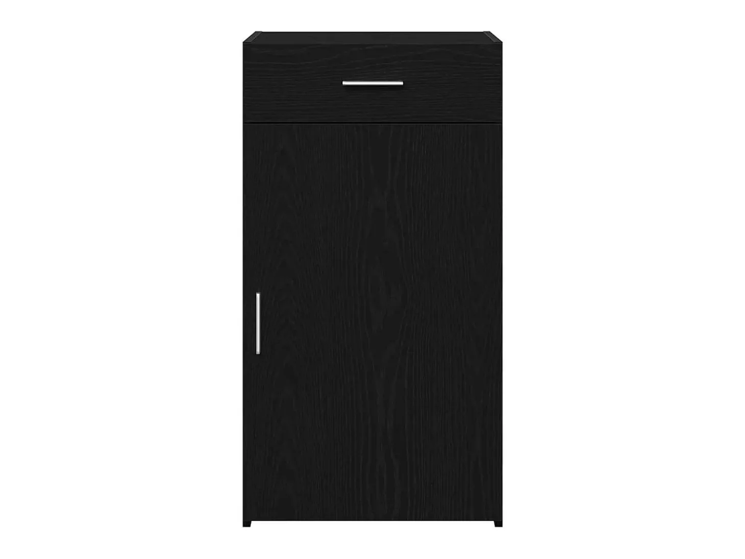Vitrina Roble negro 50 x 42.5 x 93 cm Madera contrachapada