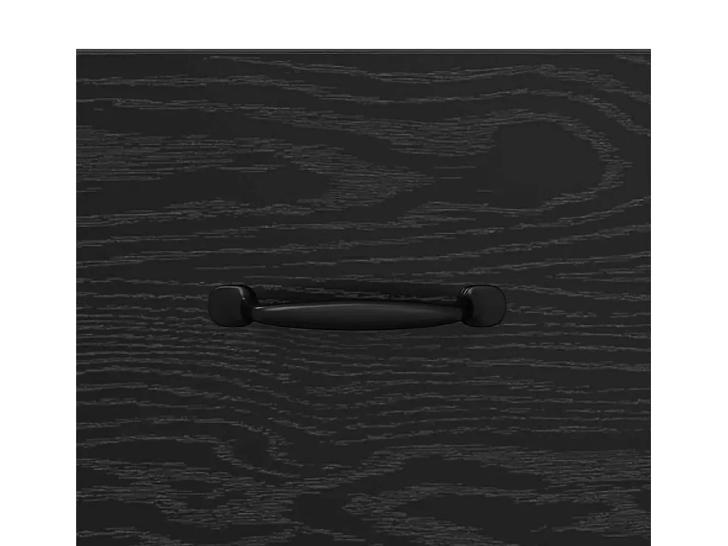 Vitrina Roble negro 34 x 34.5 x 90 cm Madera contrachapada