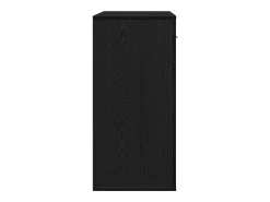 Vitrina Roble negro 79 x 38 x 80 cm Madera contrachapada