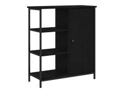 Vitrina Roble negro 70 x 30 x 80 cm Madera contrachapada