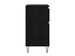 Vitrina Roble negro 35 x 40 x 70 cm Madera contrachapada