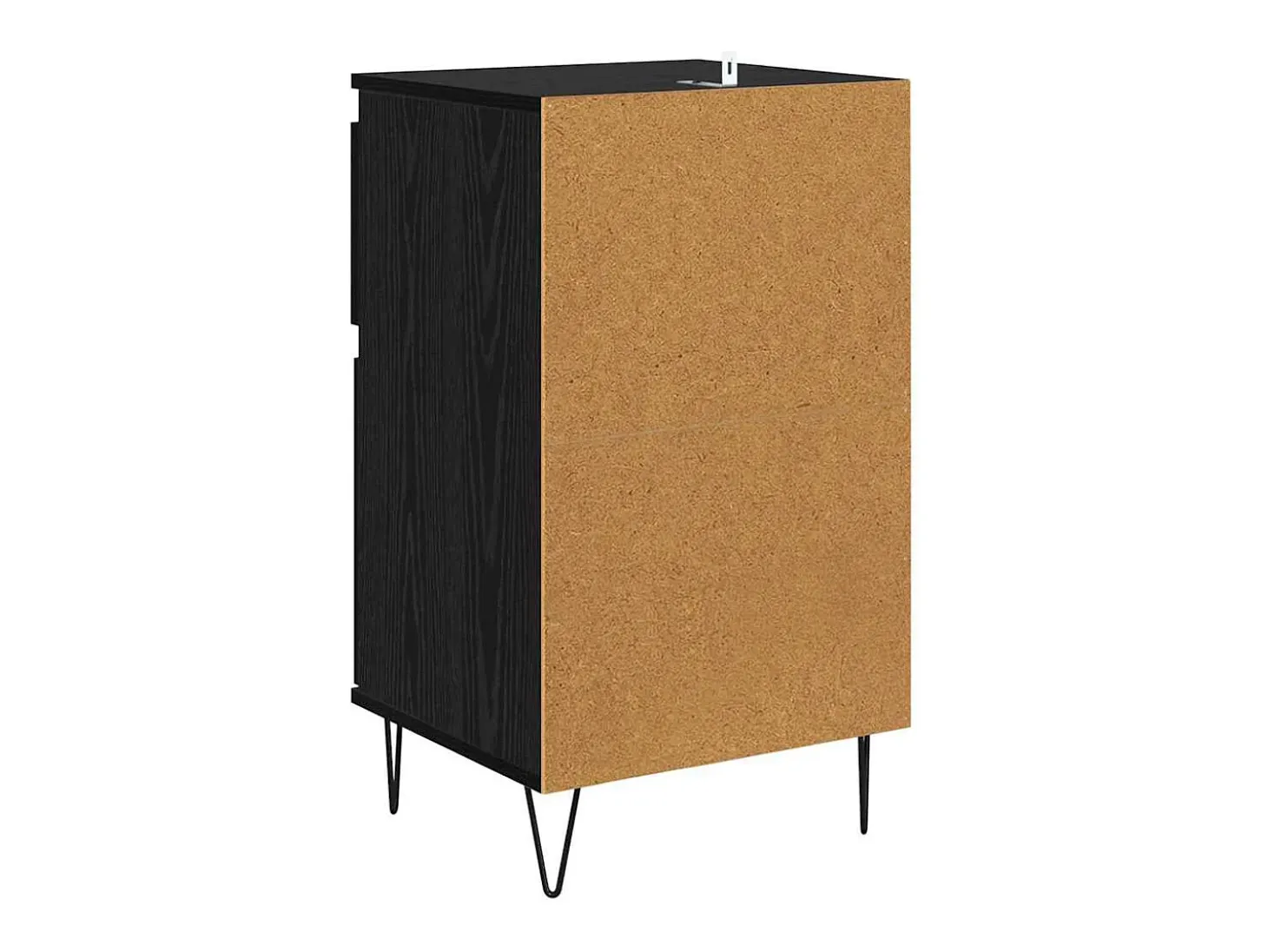 Vitrina Roble negro 35 x 40 x 70 cm Madera contrachapada