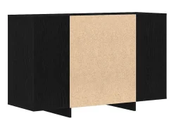Vitrina Roble negro 120 x 41 x 75 cm Madera contrachapada