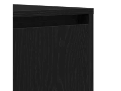 Vitrina Roble negro 120 x 41 x 75 cm Madera contrachapada