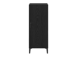 Vitrina Roble negro 34.5 x 34 x 90 cm Madera contrachapada