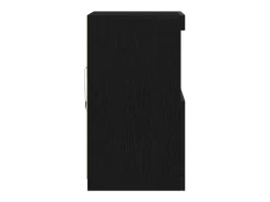 Vitrina Roble negro 41 x 37 x 67 cm Madera contrachapada