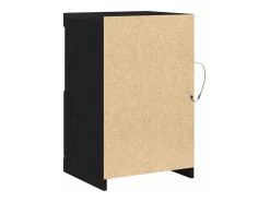 Vitrina Roble negro 41 x 37 x 67 cm Madera contrachapada
