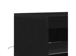 Vitrina Roble negro 41 x 37 x 67 cm Madera contrachapada