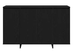 Vitrina Roble negro 120 x 41 x 75 cm Madera contrachapada