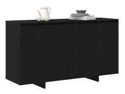Vitrina Roble negro 120 x 41 x 75 cm Madera contrachapada