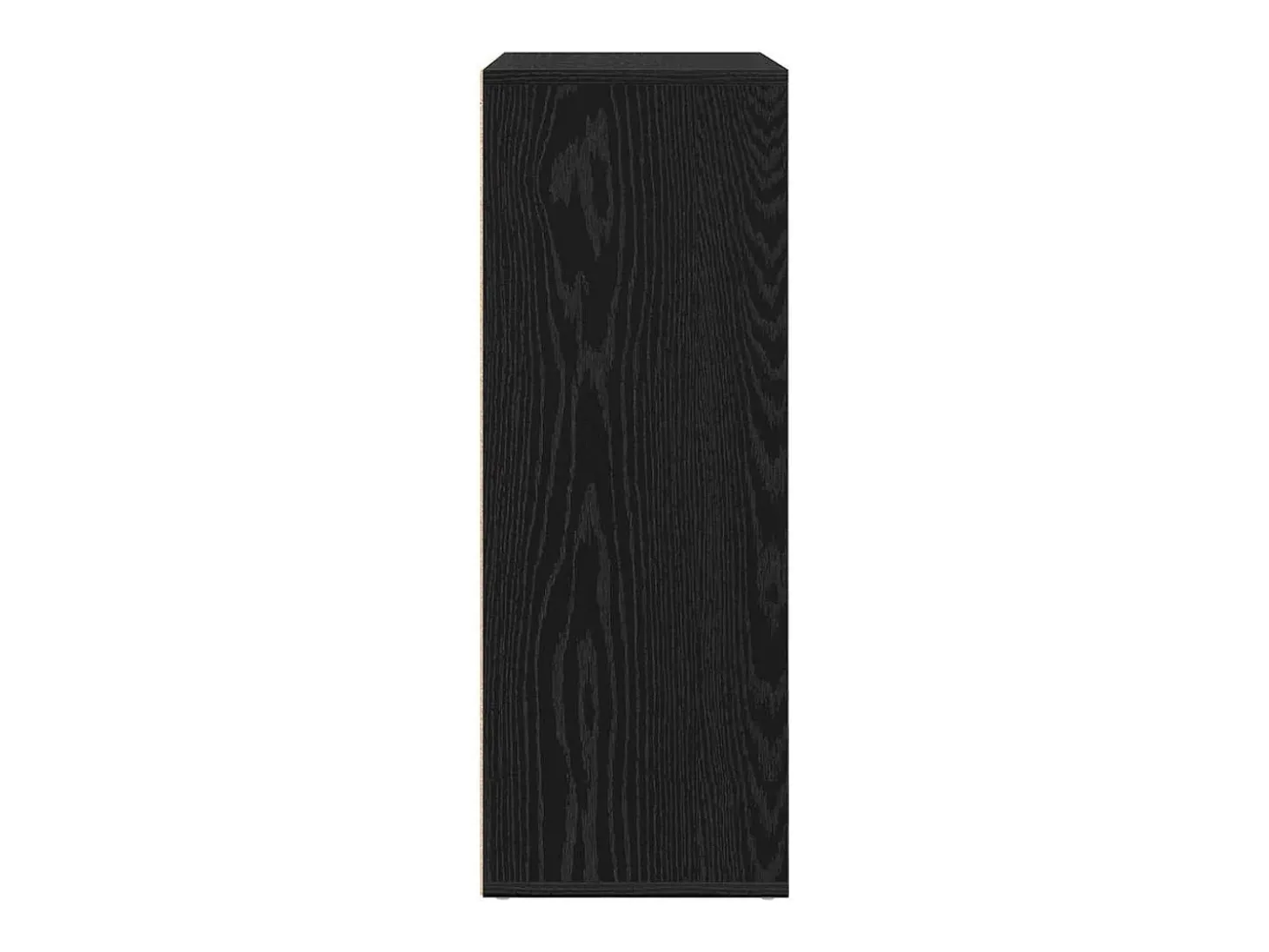 Vitrina Roble negro 60 x 31 x 84 cm Madera contrachapada