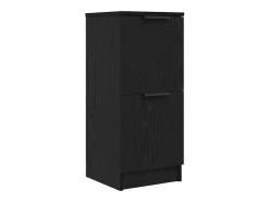 Vitrina Roble negro 30 x 30 x 70 cm Madera contrachapada
