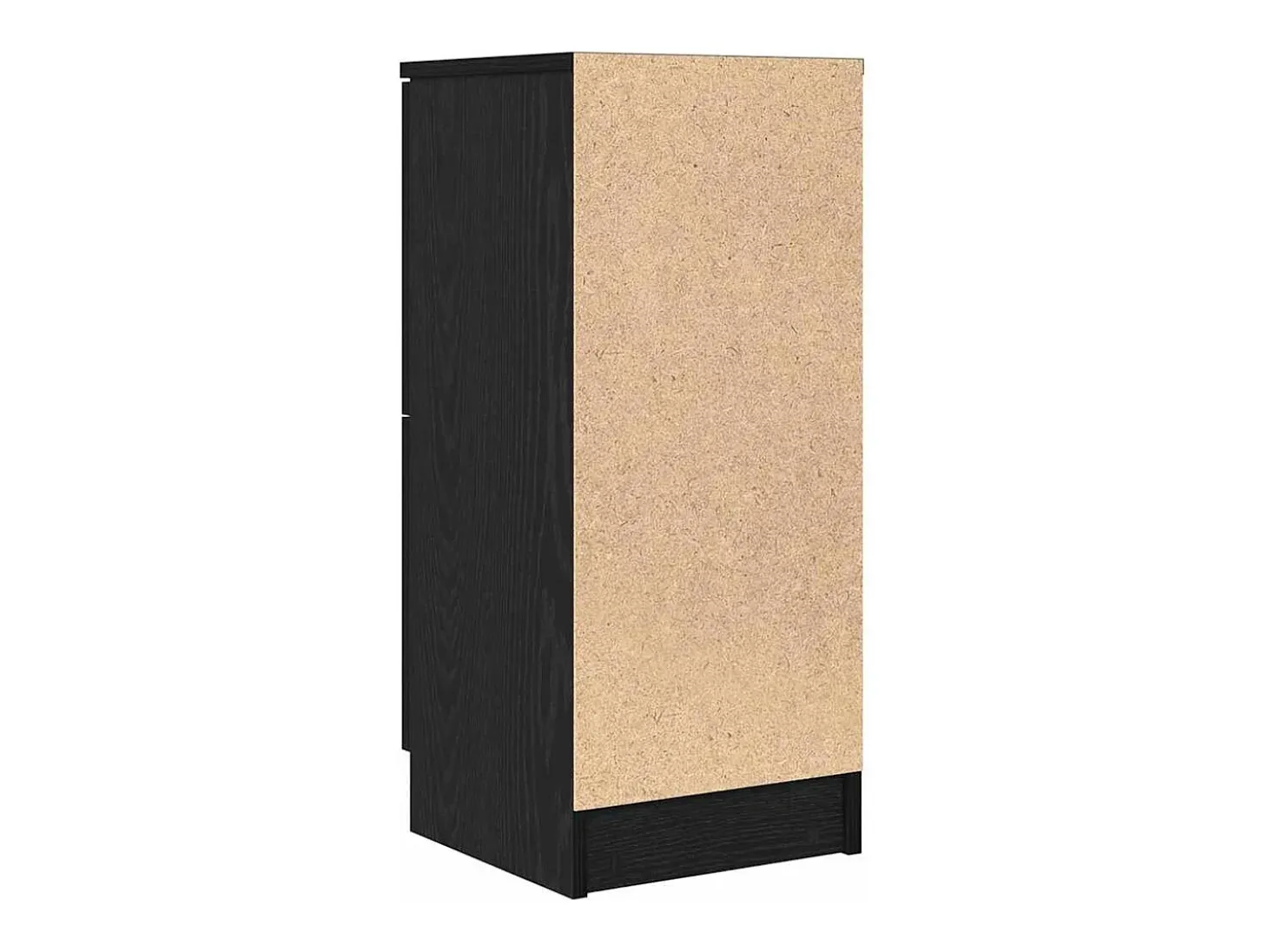 Vitrina Roble negro 30 x 30 x 70 cm Madera contrachapada