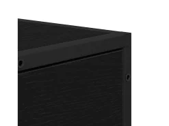 Vitrina Roble negro 35.5 x 35 x 76 cm Madera contrachapada