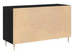 Vitrina Roble negro 100 x 36 x 60 cm Madera contrachapada