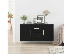 Vitrina Roble negro 100 x 36 x 60 cm Madera contrachapada