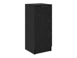 Vitrina Roble negro 30 x 30 x 70 cm Madera contrachapada