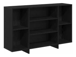 Vitrina Roble negro 120 x 30 x 75 cm Madera contrachapada