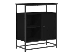 Vitrina Roble negro 69 x 35 x 80 cm Madera contrachapada