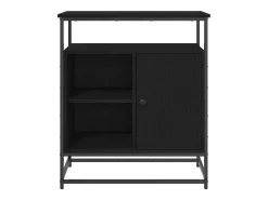 Vitrina Roble negro 69 x 35 x 80 cm Madera contrachapada