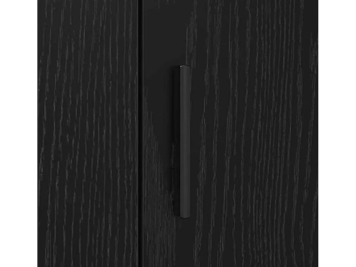 Vitrina Roble negro 40 x 33 x 70 cm Madera contrachapada