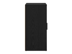 Vitrina Roble negro 40 x 33 x 70 cm Madera contrachapada