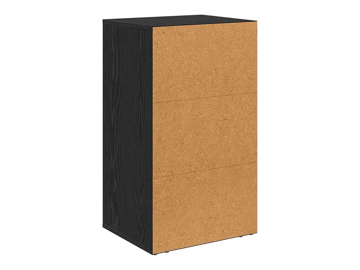 Vitrina Roble negro 40 x 33 x 70 cm Madera contrachapada