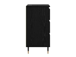 Vitrina Roble negro 35 x 40 x 70 cm Madera contrachapada