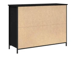 Vitrina Roble negro 100 x 35 x 75 cm Madera contrachapada